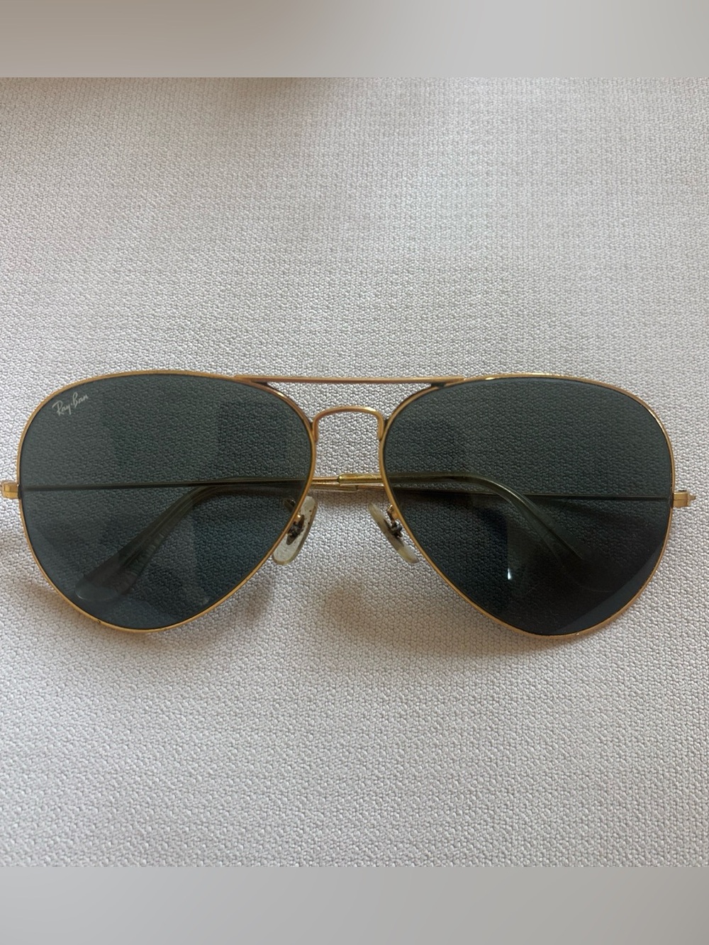 Vintage Ray-Ban Aviator Sunglasses - Gold Frame Men’s